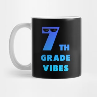 Seventh grade vibes blue Mug